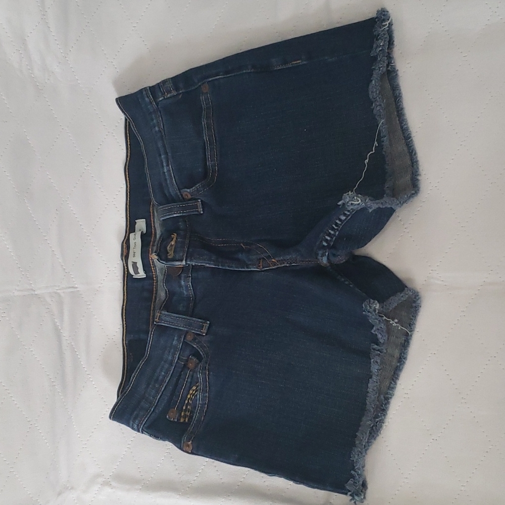 Levi's 524 Too Superlow Jean Shorts Size 27 Waist